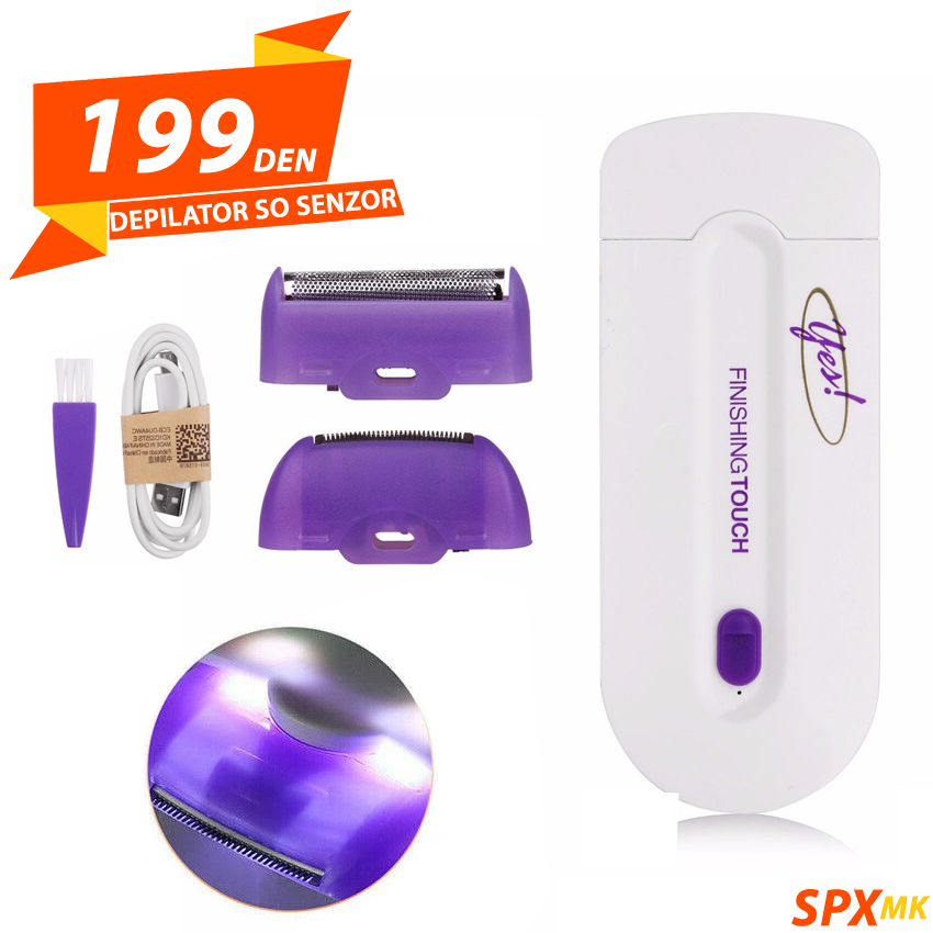 Depilator so Senzor