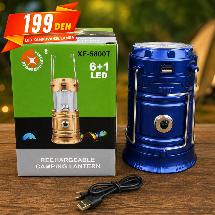 Prenosliva LED Kampuvanje Lamba