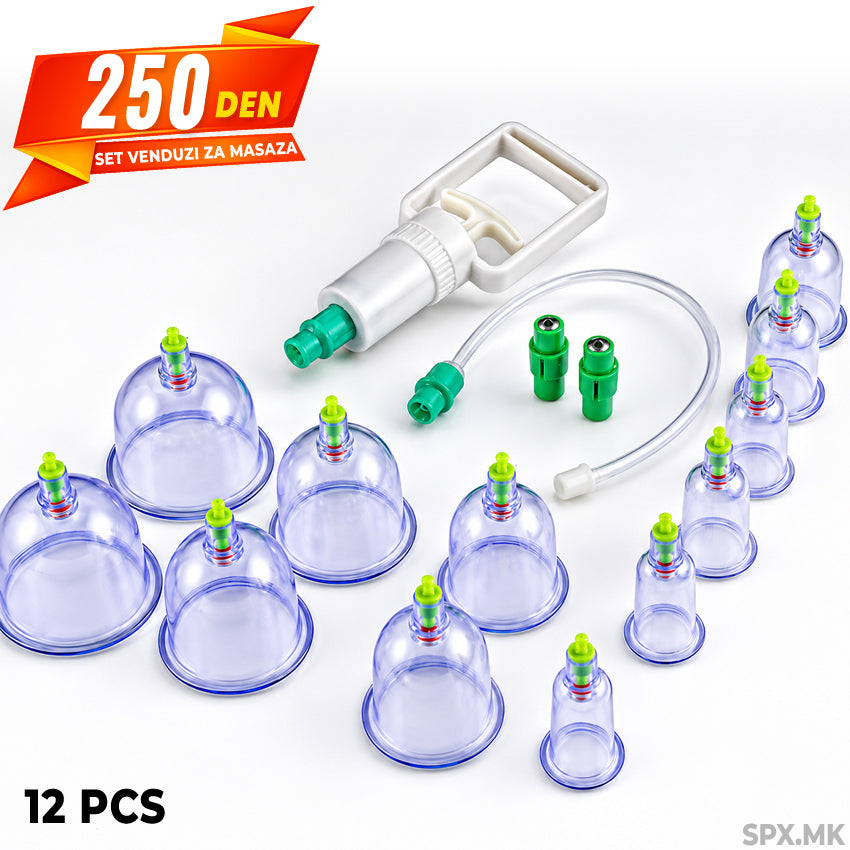 Profesionalen Set za Venduza Terapija 12 pcs