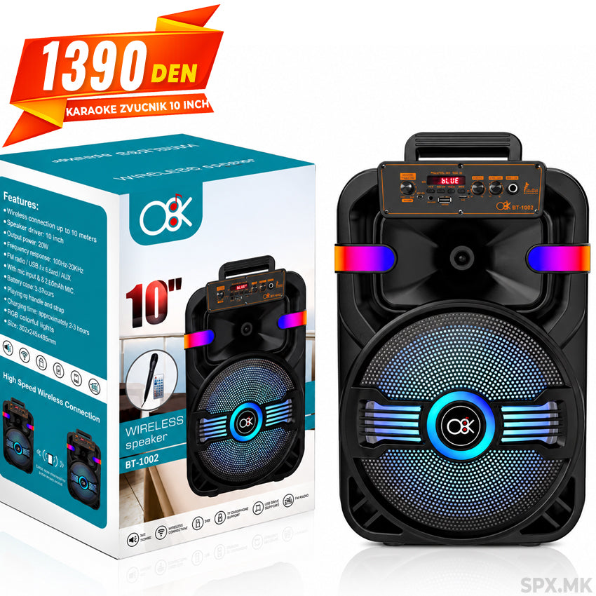 Bezzicen Karaoke Zvucnik 10"