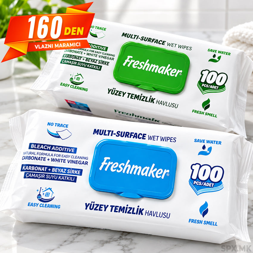 Freshmaker Vlazni Maramici za Cistenje (100 parcina)