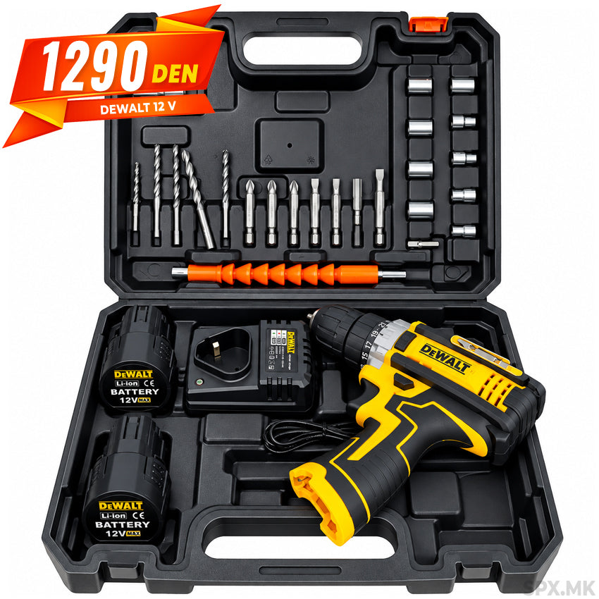 Dewalt dupcalka / strafilica vo kufer (12V)