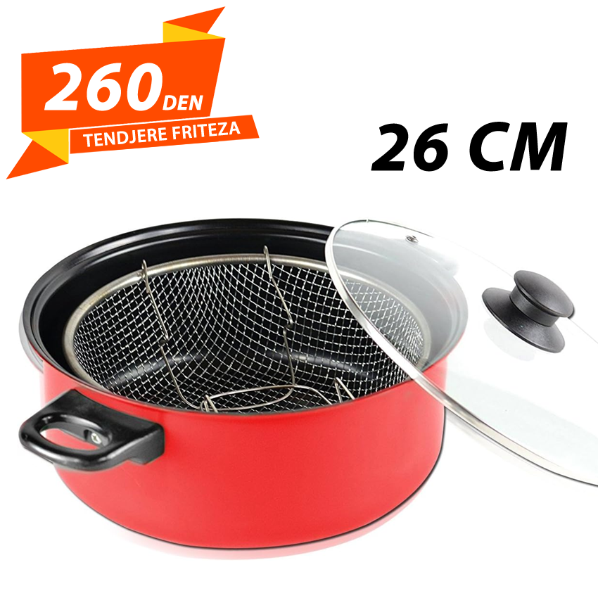 Tendjere so Friteza 26cm 2vo1