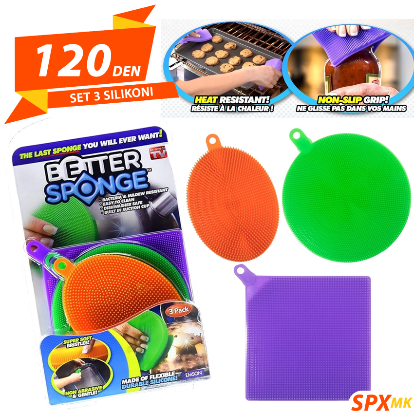 Set 3 Kujnski Silikoni