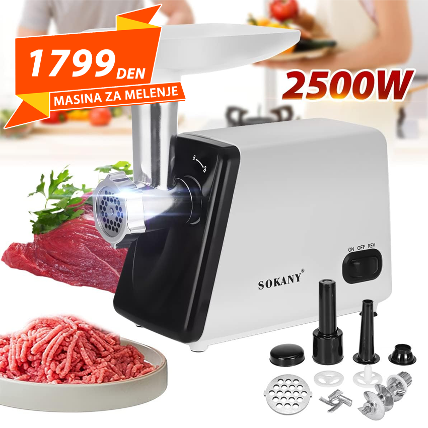 Elektricna Masina za Melenje Meso & Piperki