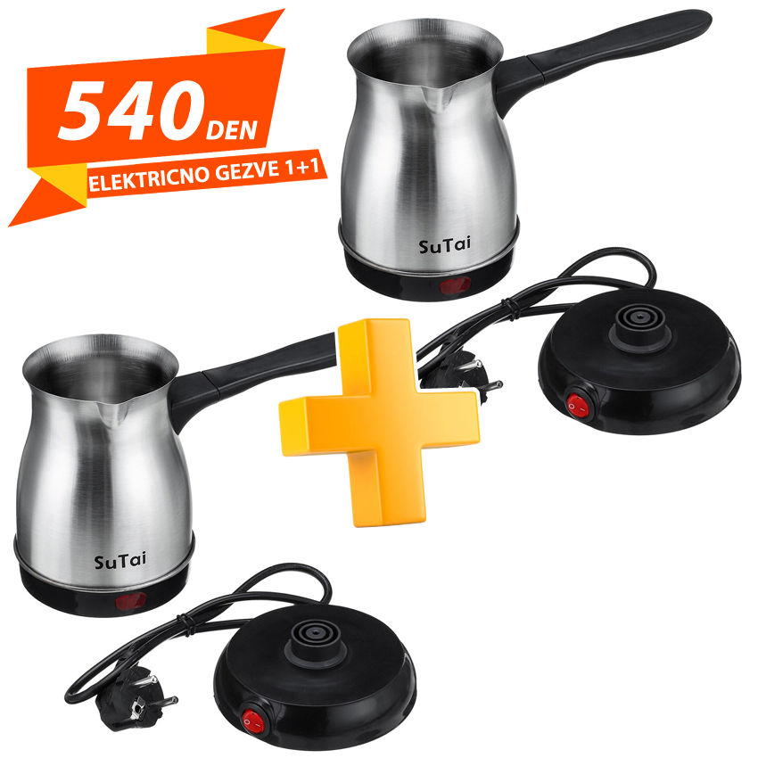 Elektricno Gezve 1+1 Gratis – SPX MK