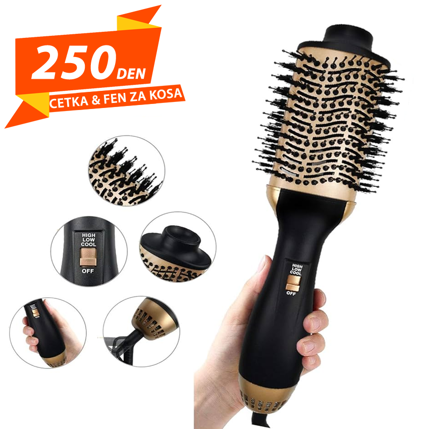 Cetka & Fen za Kosa 2vo1