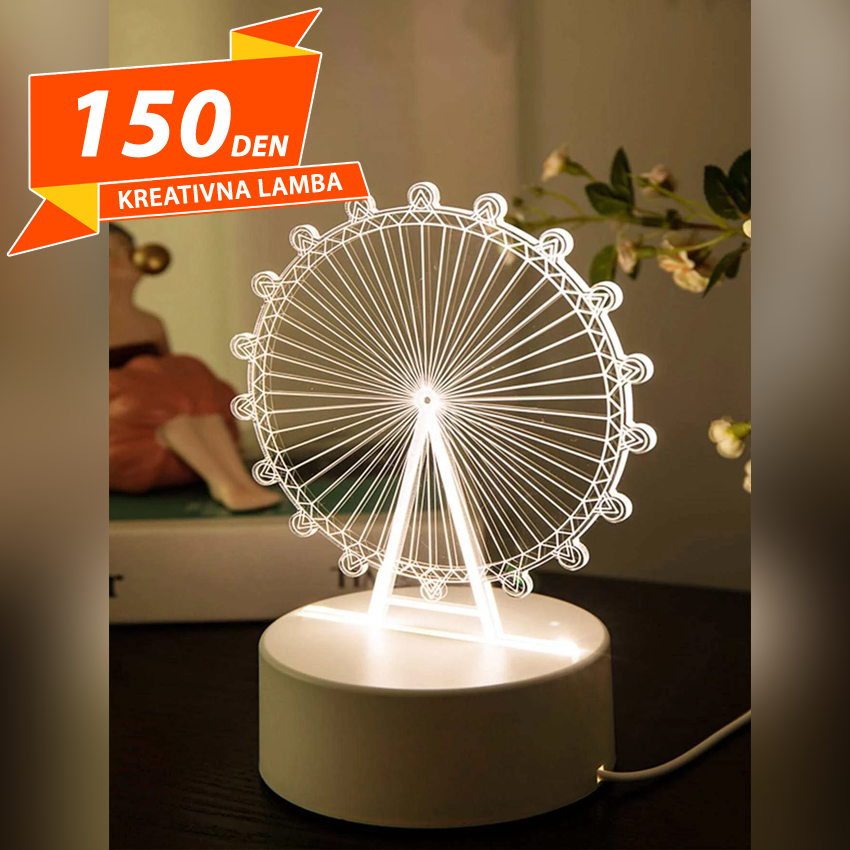 Kreativna Lamba 3D