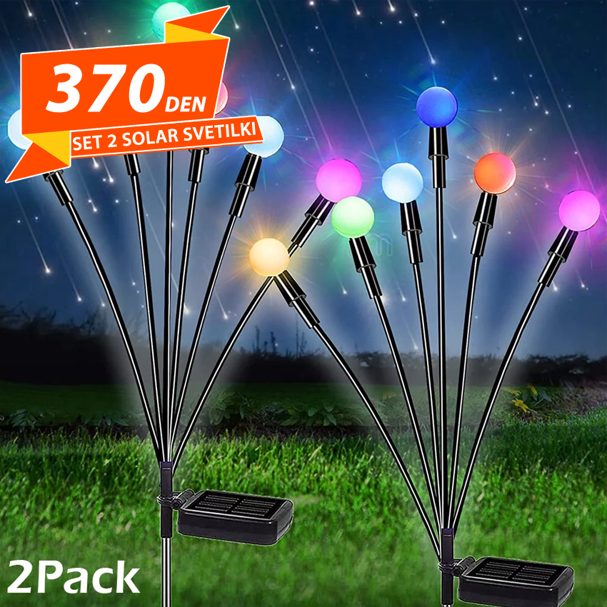 Set 2 Solar Svetilki