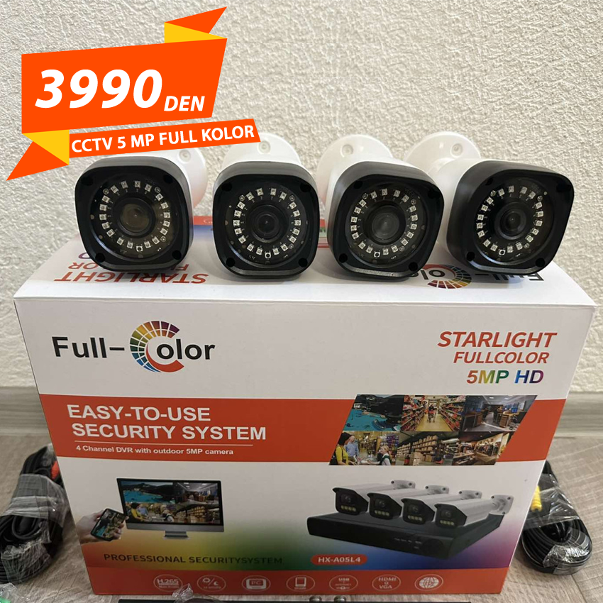 CCTV Kameri 5 MP Full HD Kolor