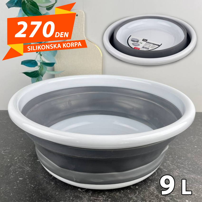 Silikonska Korpa 9 Litri