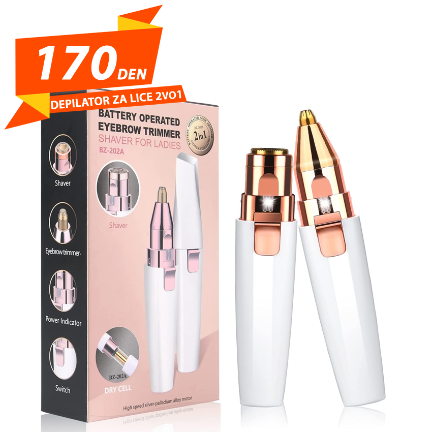 Depilator za Lice 2vo1