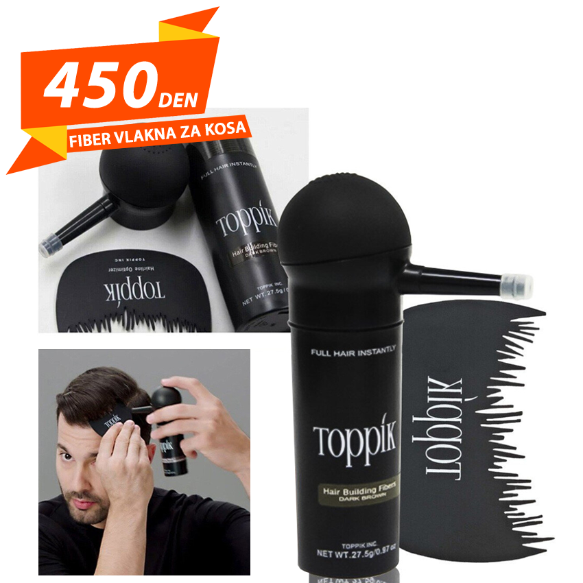 Topik Fiber Vlakna za Kosa