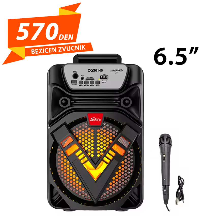 Bezicen Zvucnik + Mikrofon