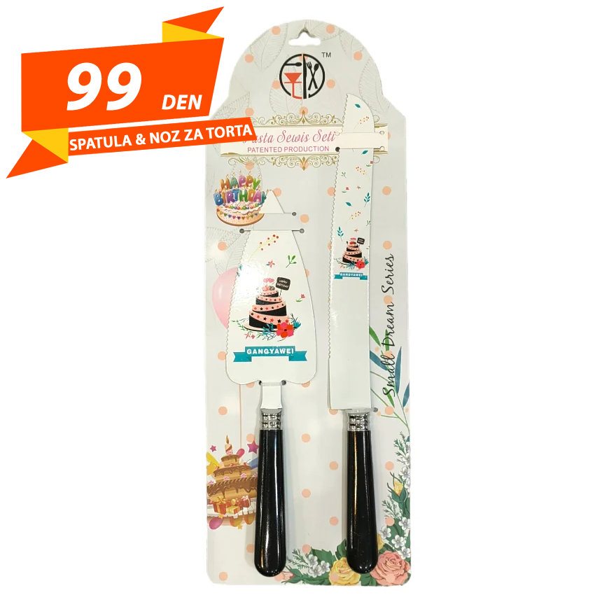 Spatula & Noz za Torta