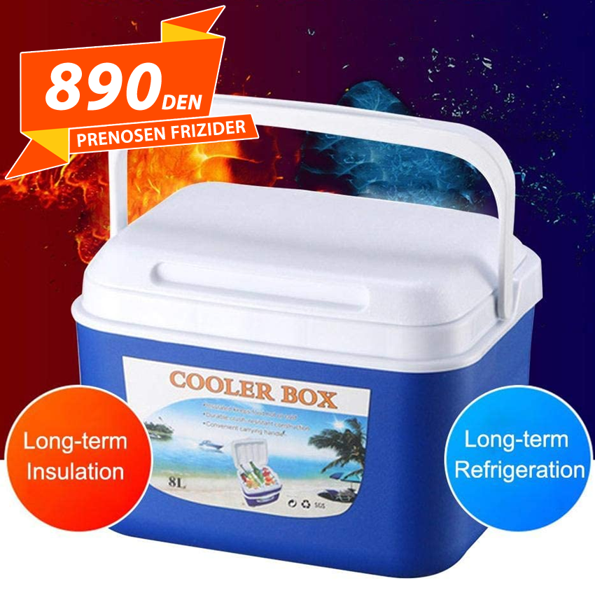 Prenosen Frizider 8 Litri