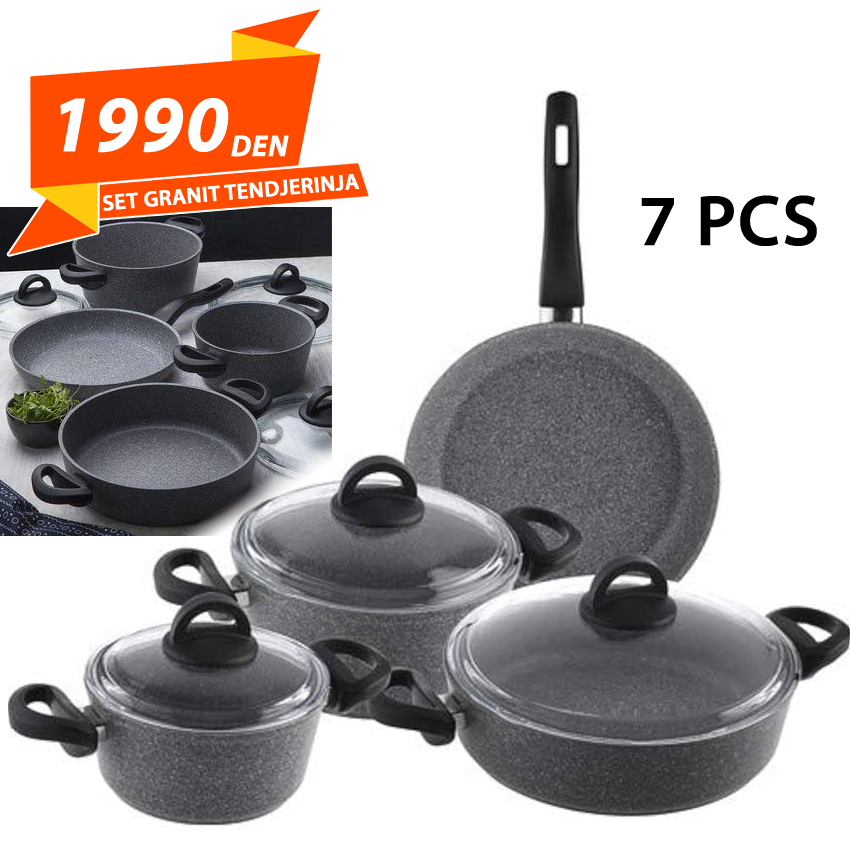 Set Granit Tendjerinja 7 pcs