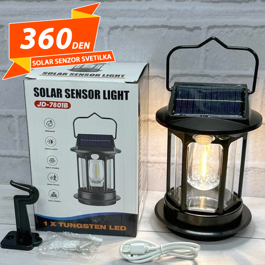 Solar Senzor Svetilka