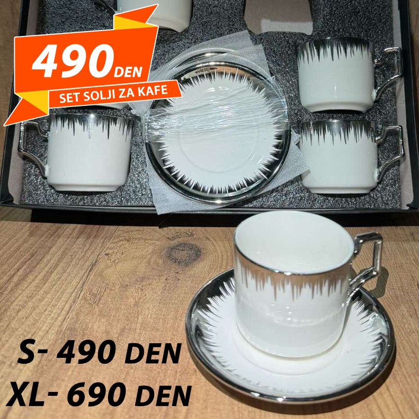 Set 6 Solji za Kafe