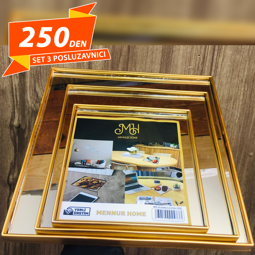 Set 3 Posluzavnici