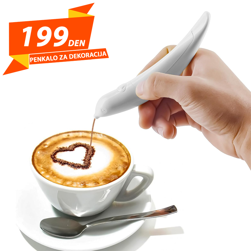 Penkalo za Dekoracija na Kafe