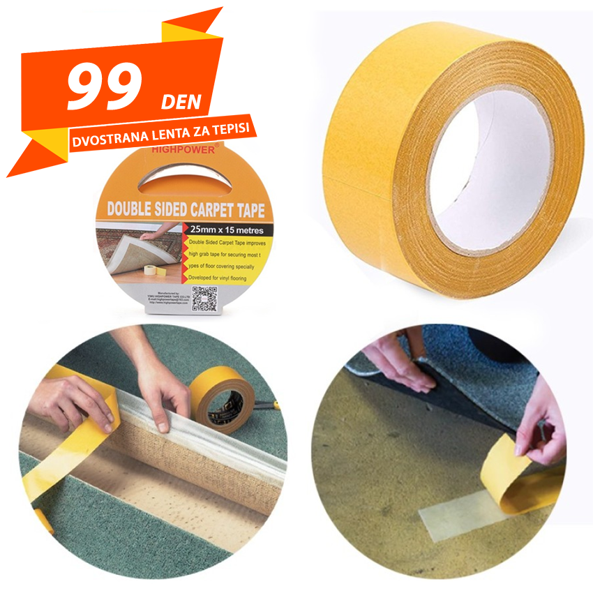 Dvostrana Lenta za Tepisi 15 Metri