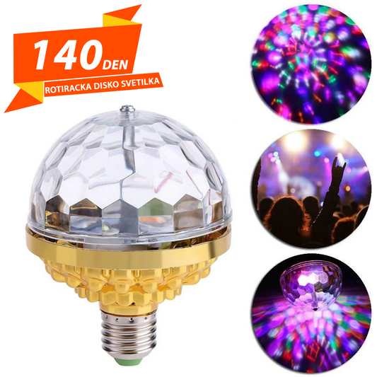 Rotiracka Disko Svetilka