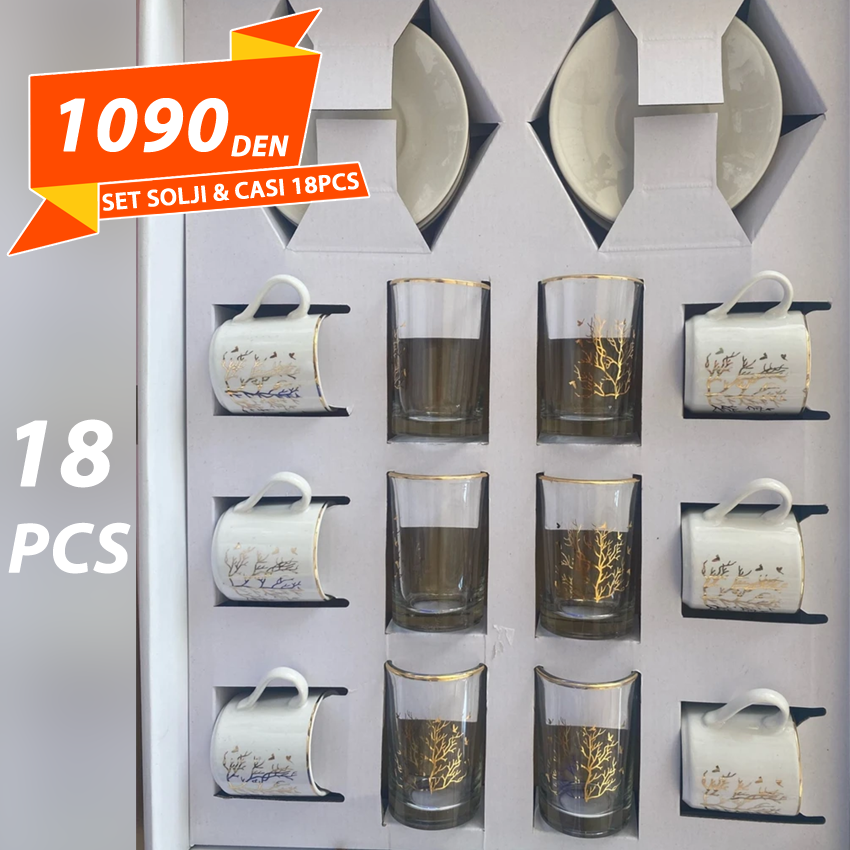 Set Solji & Casi 18 pcs