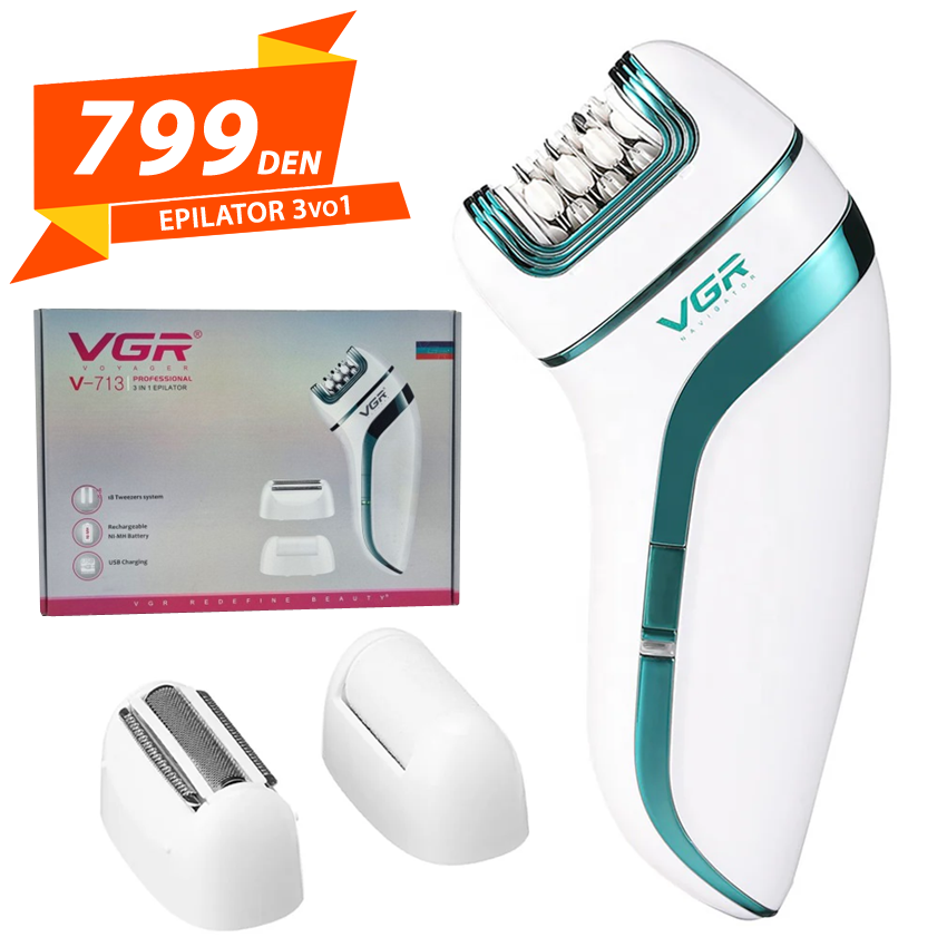 VGR Epilator 3vo1