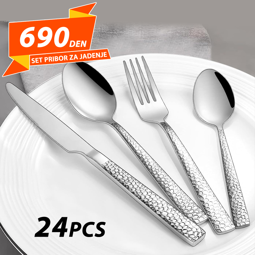 Set Pribor za Jadenje 24pcs