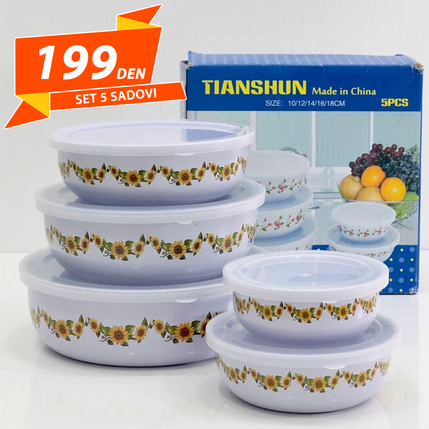 Set 5 Sadovi za Hrana