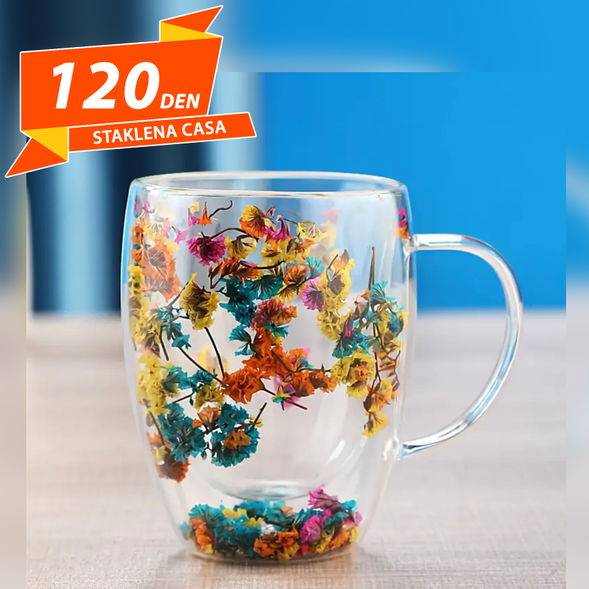 Staklena Casa Duplo Dno