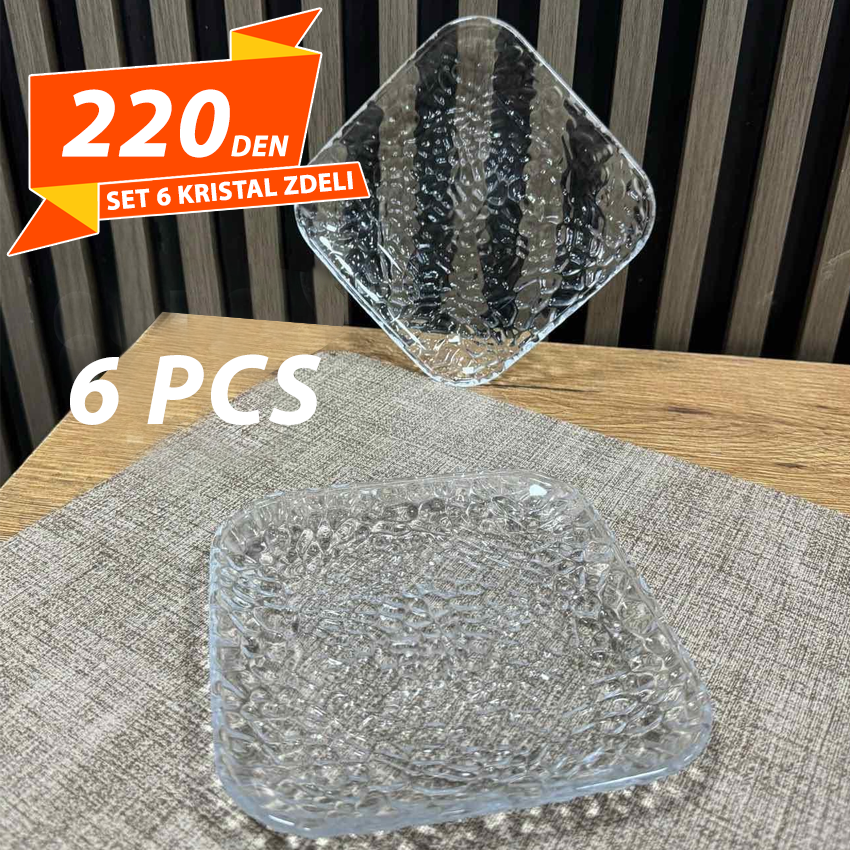 Set 6 Kristal Zdeli