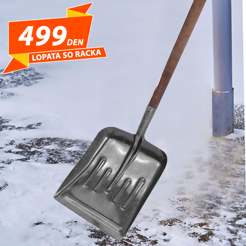 Lopata so Drvena Racka