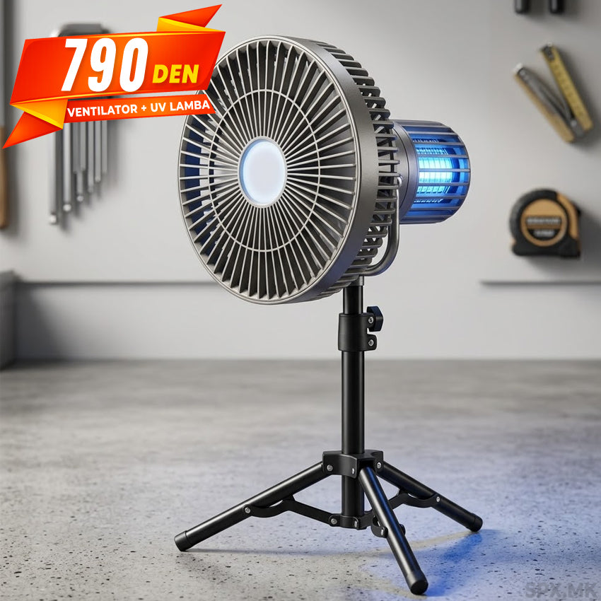 Ventilator so UV Lamba Protiv Insekti