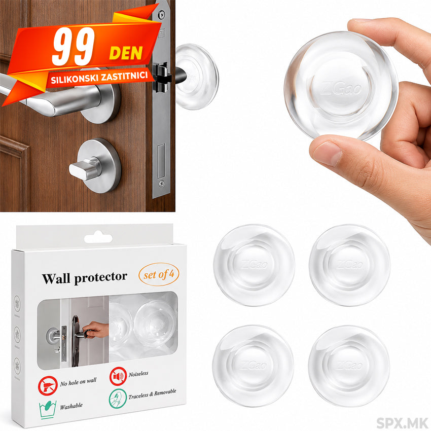 Silikonski Zastitnici za Sid & Vrata 4 pcs