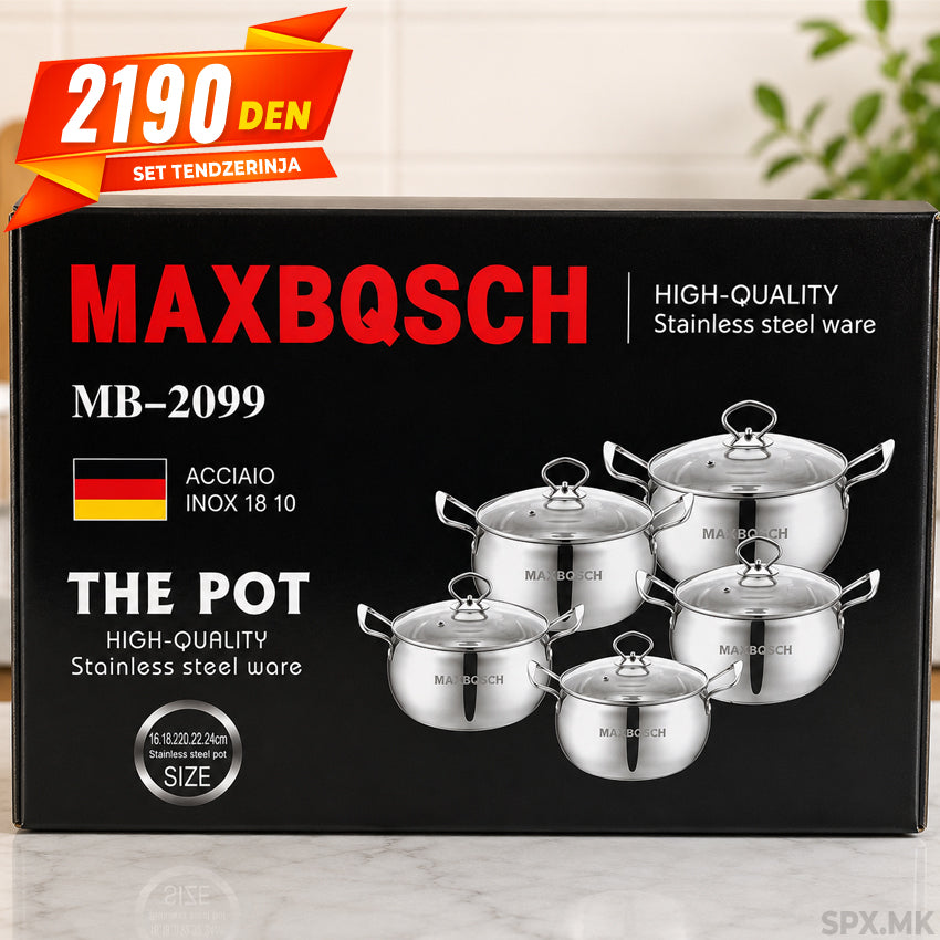 Set Tendzerinja MAXBQSCH MB-2099 od Nergosuvacki Celik
