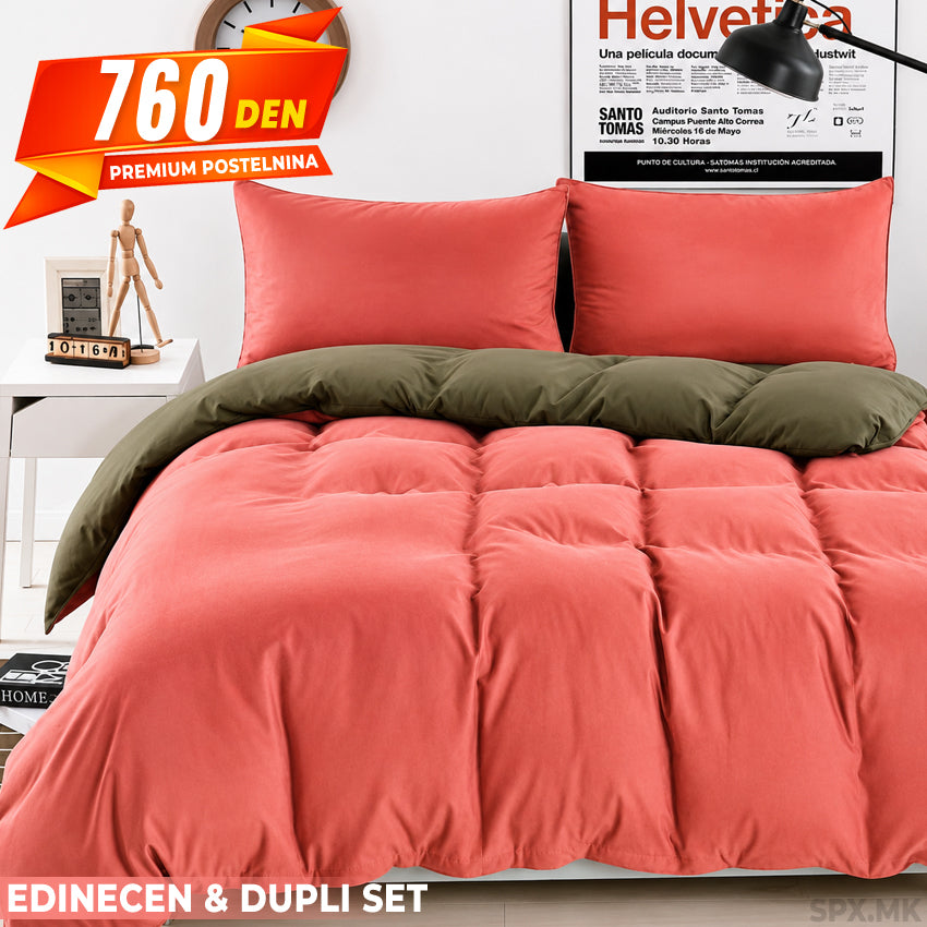 Premium Postelnina (Edinecen & Dupli Set)
