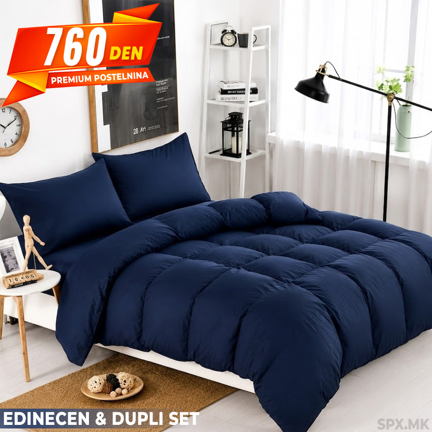 Premium Postelnina (Edinecen & Dupli Set)