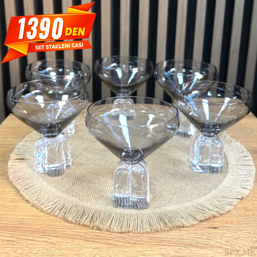 Set Elegantni Cashi za Kokteli