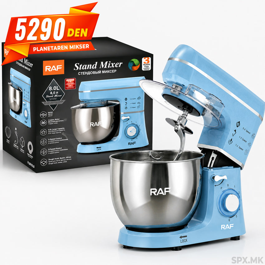 Planetaren Mikser RAF (8L / 800W)