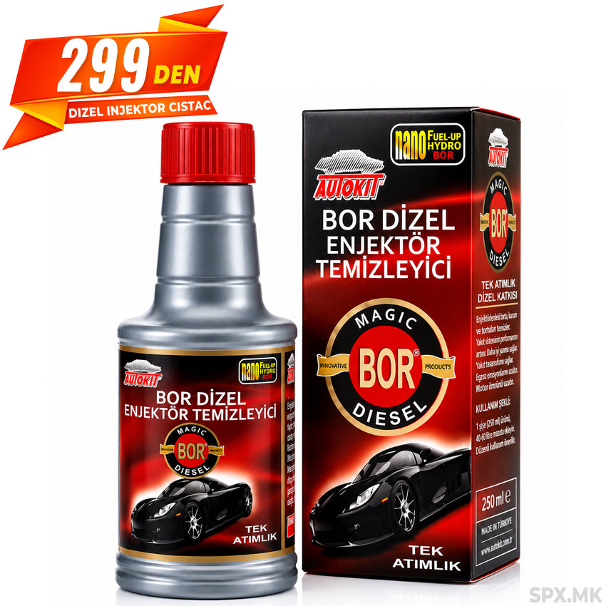 Autokit Bor Dizel Injektor Cistac - 250ml