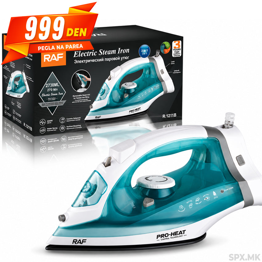 RAF R.1211B Pegla na Parea so podvizen rezervoar (2200W)