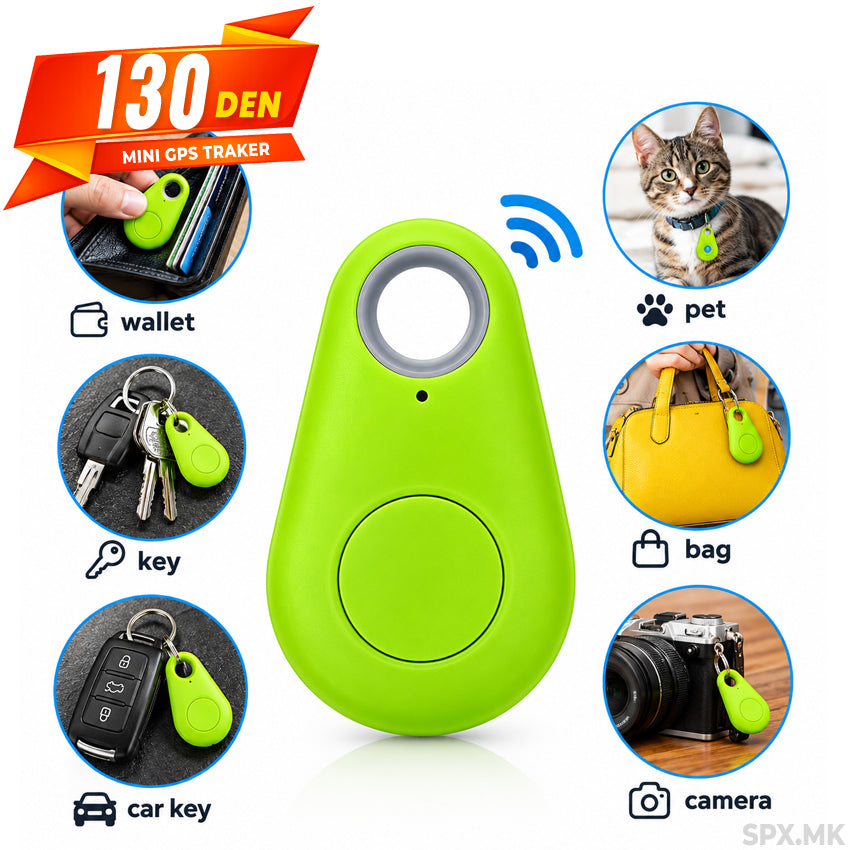 Mini Pameten Bluetooth Traker za Klucevi, Novcanik i Milenici