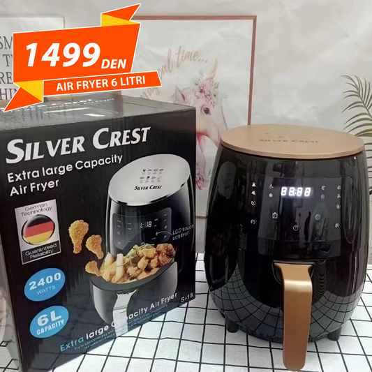 Digitalen Air Fryer Silver Crest 6 Litri