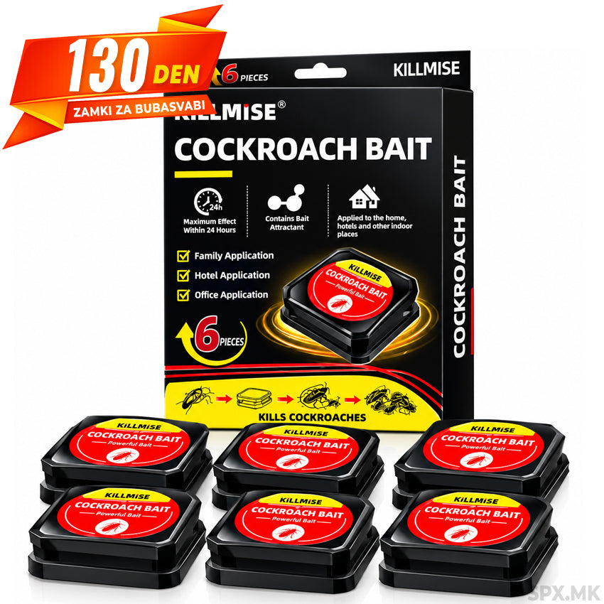 Kutii Zamki za Bubašvabi 6 pcs