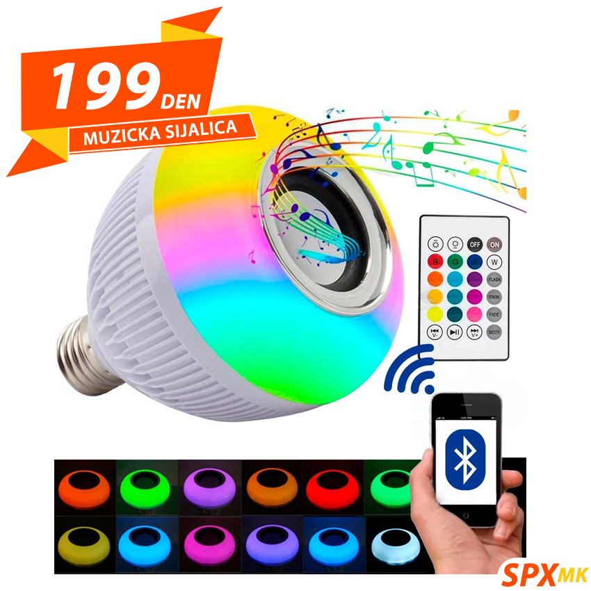 Blutut Led Muzicka Sijalica
