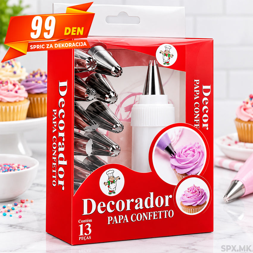 Špric za Dekoracija sо 13 Delovi