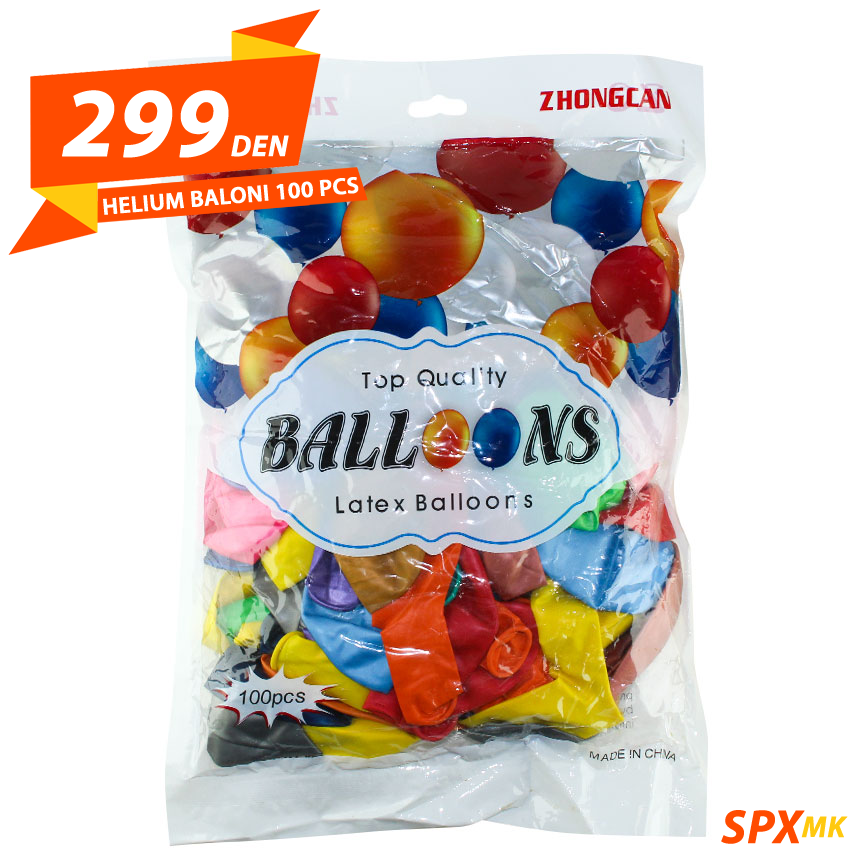 Helium Baloni 100pcs