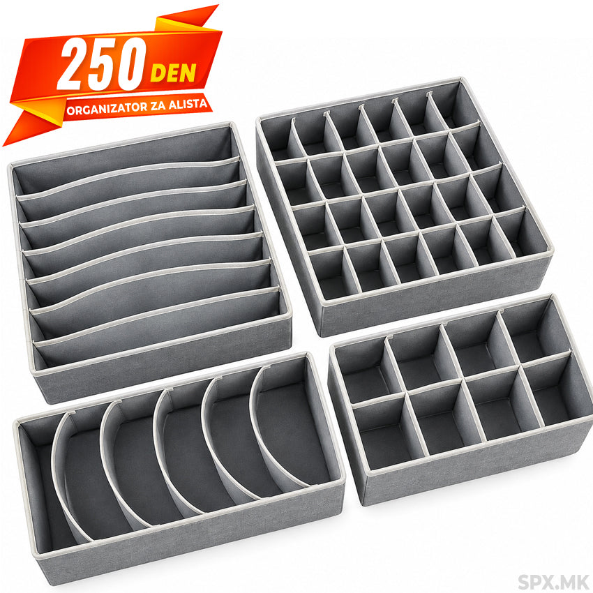 Set od 4 organizatori za fioka